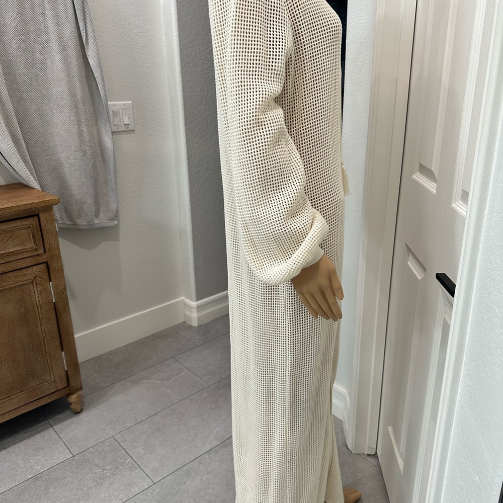 Frame Knit Long Swim Coverup - Picture 4 of 9